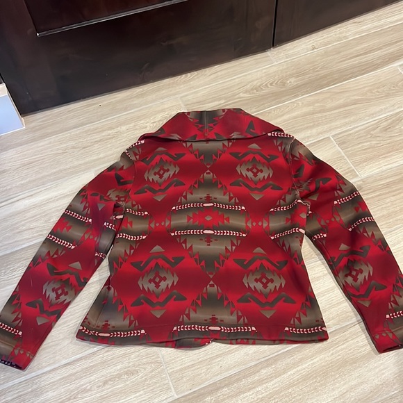 Ralph Lauren jeans LRL cardigan size L Aztec print toggle sweater southwestern - Picture 7 of 9